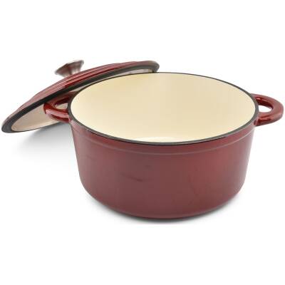 Salt & Pepper - Kookpot 26cm - gietijzer rood Ferno