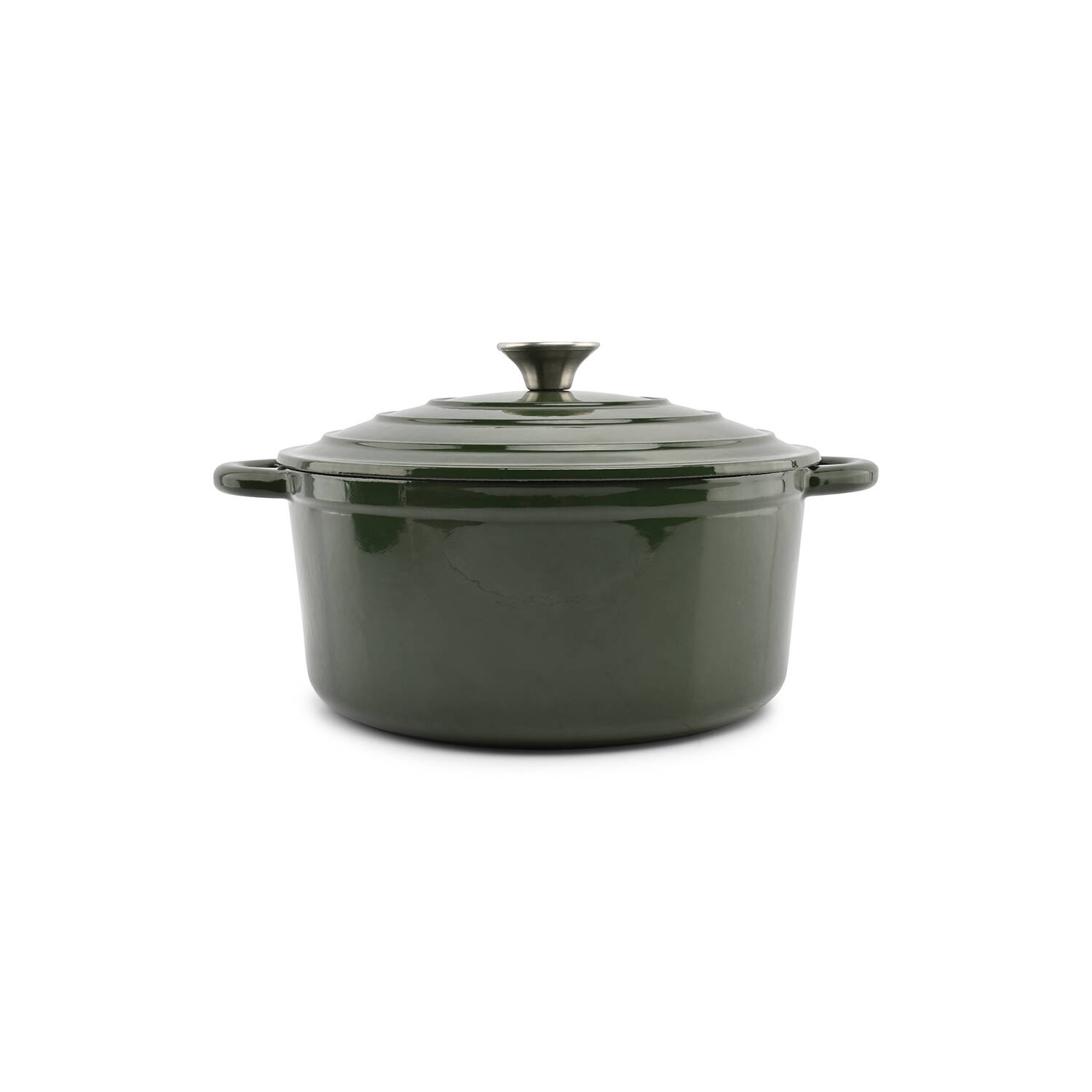 Salt & Pepper - Kookpot 26cm - gietijzer groen Ferno 1 Salt & Pepper - Kookpot 26cm - gietijzer groen Ferno