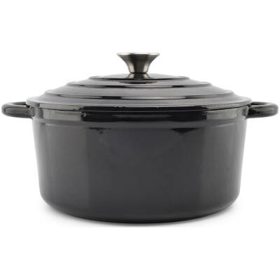 Salt & Pepper - Kookpot 26cm - gietijzer zwart Ferno