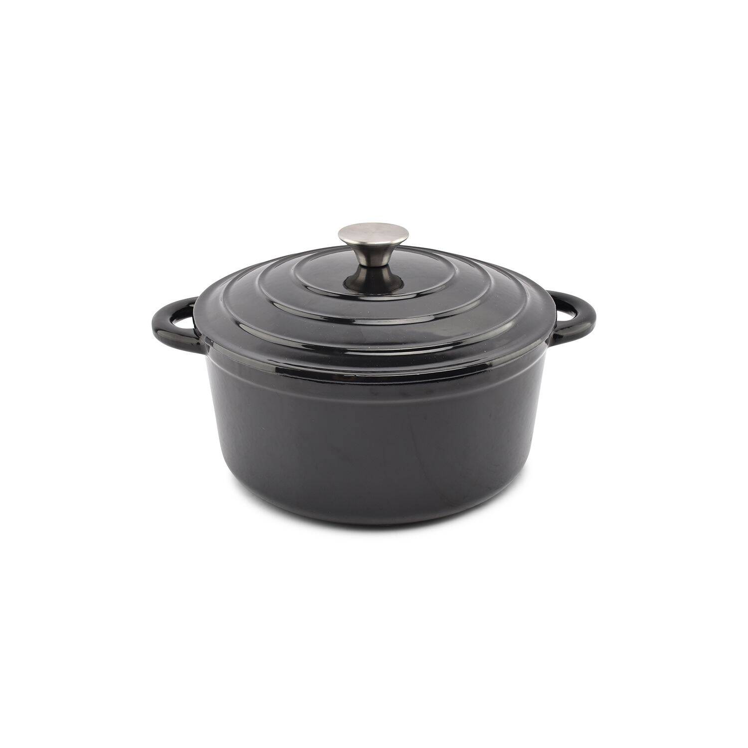 Salt & Pepper - Kookpot 26cm - gietijzer zwart Ferno 2 Salt & Pepper - Kookpot 26cm - gietijzer zwart Ferno