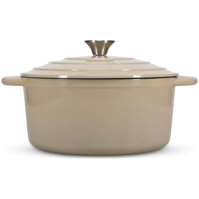 Salt & Pepper - Kookpot 26cm - gietijzer beige Ferno