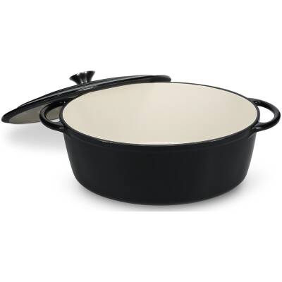 Salt & Pepper - Kookpot 41x26cm - gietijzer zwart Ferno