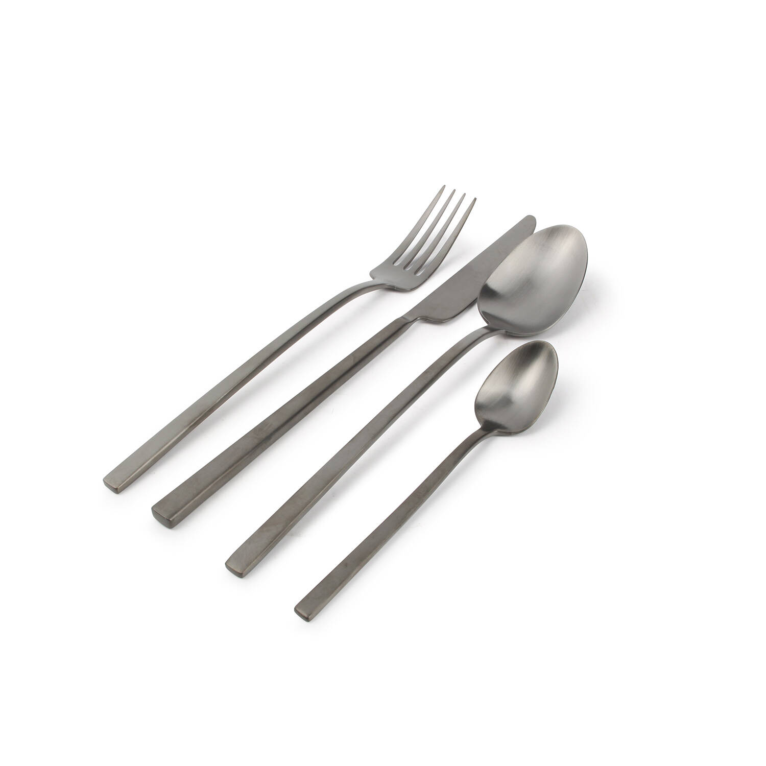 S|P Collection - Bestekset 16-delig mat zwart Terno 1 S|P Collection - Bestekset 16-delig mat zwart Terno