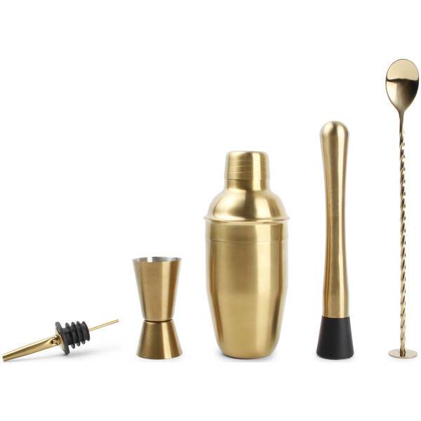 Keuken 1 BonBistro Cocktailset 7-delig goud Bar | BonBistro