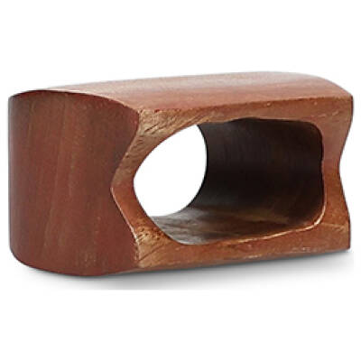 S|P Collection Servetring 5,5x4cm rechthoekig hout Moku - set/4 | S|P Collection
