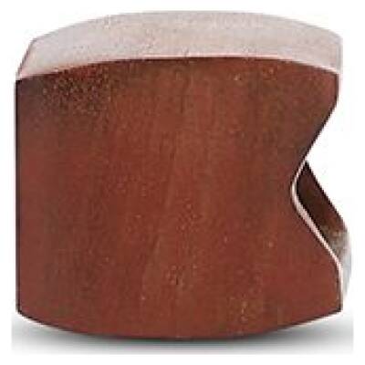 S|P Collection Servetring 5,5x4cm rechthoekig hout Moku - set/4