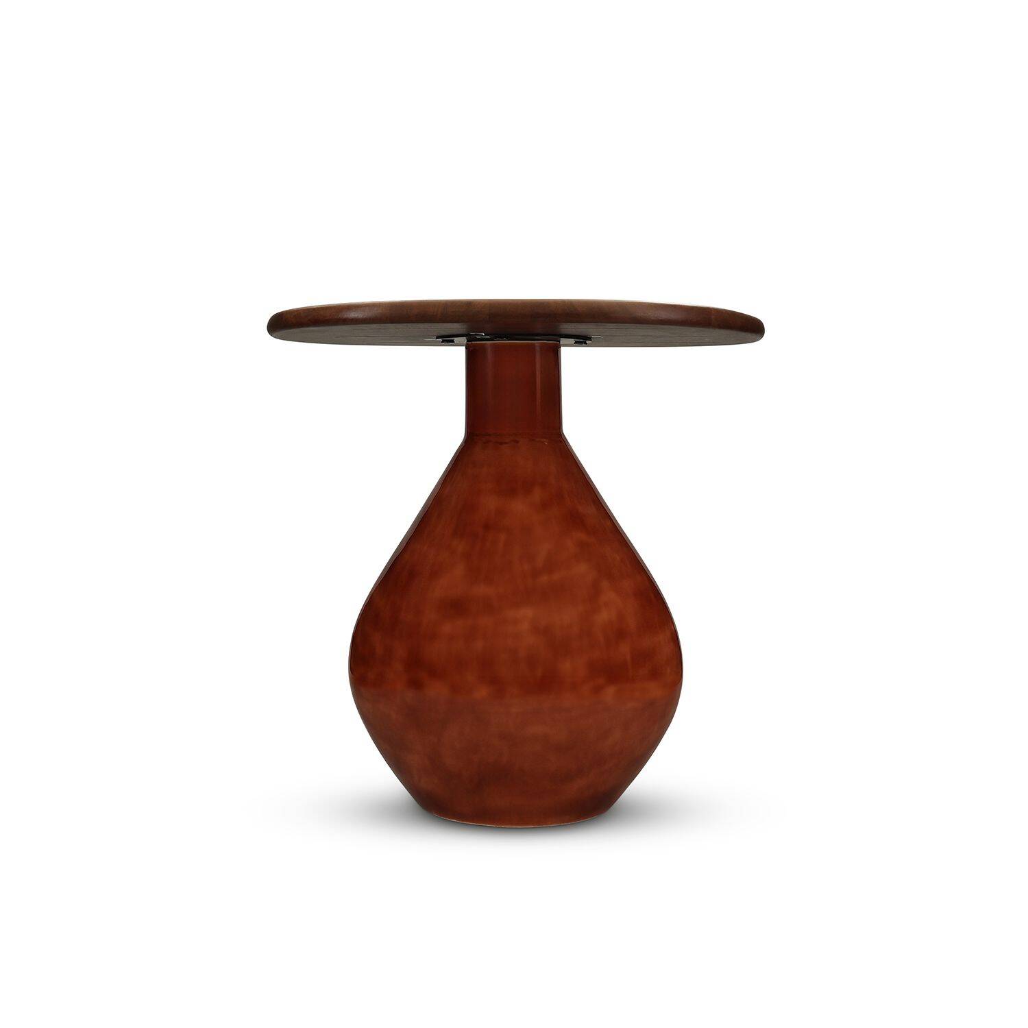 S|P Collection - Bijzettafel - 41x36xH40cm - houten blad red clay 2 S|P Collection - Bijzettafel - 41x36xH40cm - houten blad red clay