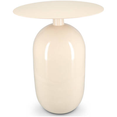 S|P Collection - Bijzettafel - 40xH52cm - metaal ivory