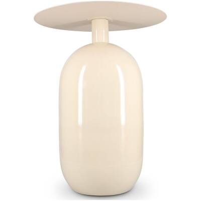 S|P Collection - Bijzettafel - 40xH52cm - metaal ivory
