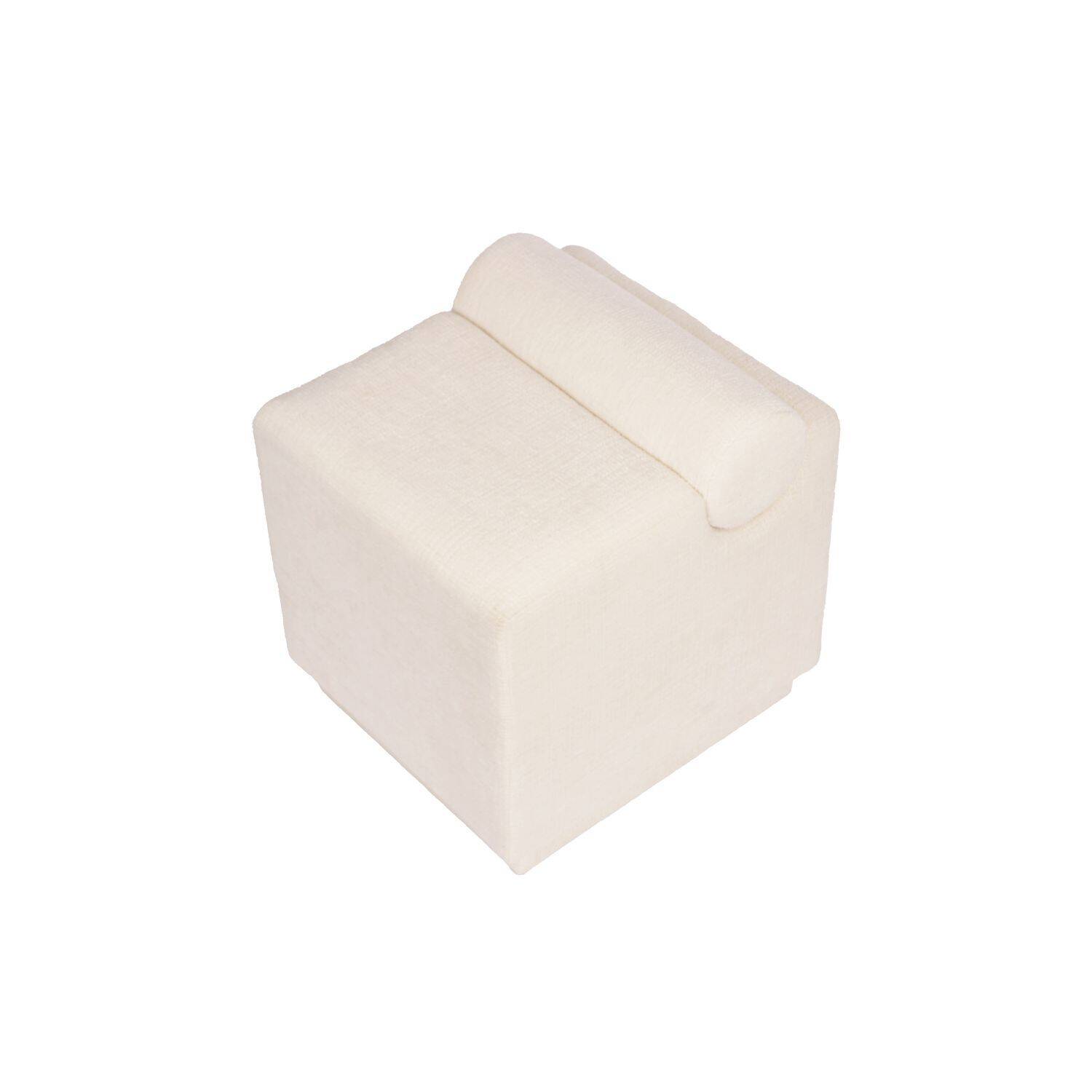 S|P Collection Poef 46x42xH49cm cloud beige Brume 2 S|P Collection Poef 46x42xH49cm cloud beige Brume