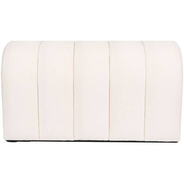S|P Collection - Poef 77x44xH43cm cloud beige Brume