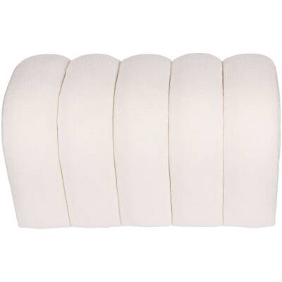 S|P Collection - Poef 77x44xH43cm cloud beige Brume
