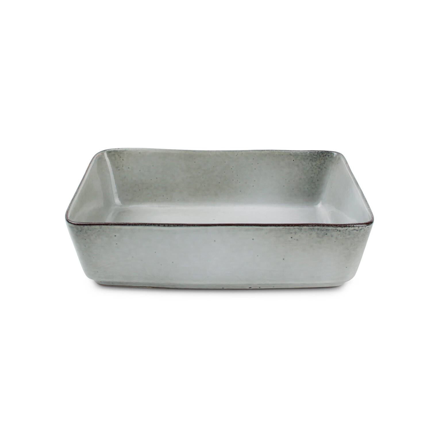 Salt & Pepper - Ovenschaal - 20x13,5xH5,5cm - groen - Artisan 1 Salt & Pepper - Ovenschaal - 20x13,5xH5,5cm - groen - Artisan - Set/2