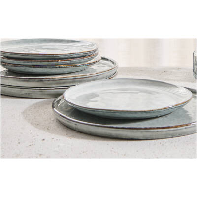 Salt & Pepper Plat bord 28cm groen Artisan - detailfoto 1 | Salt & Pepper