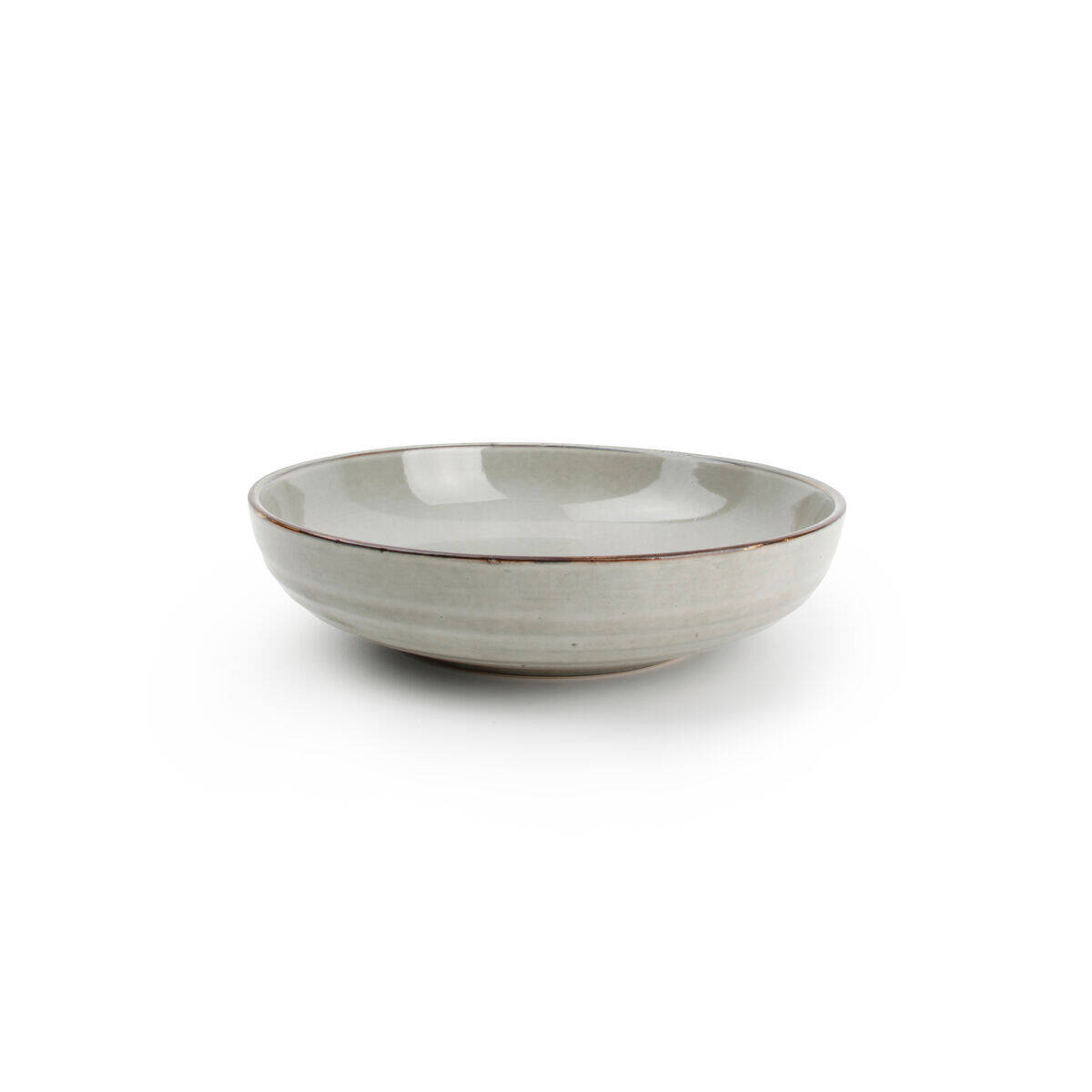 Salt & Pepper - Diep bord - 22xH5,5cm - groen - Artisan 1 Salt & Pepper - Diep bord - 22xH5,5cm - groen - Artisan