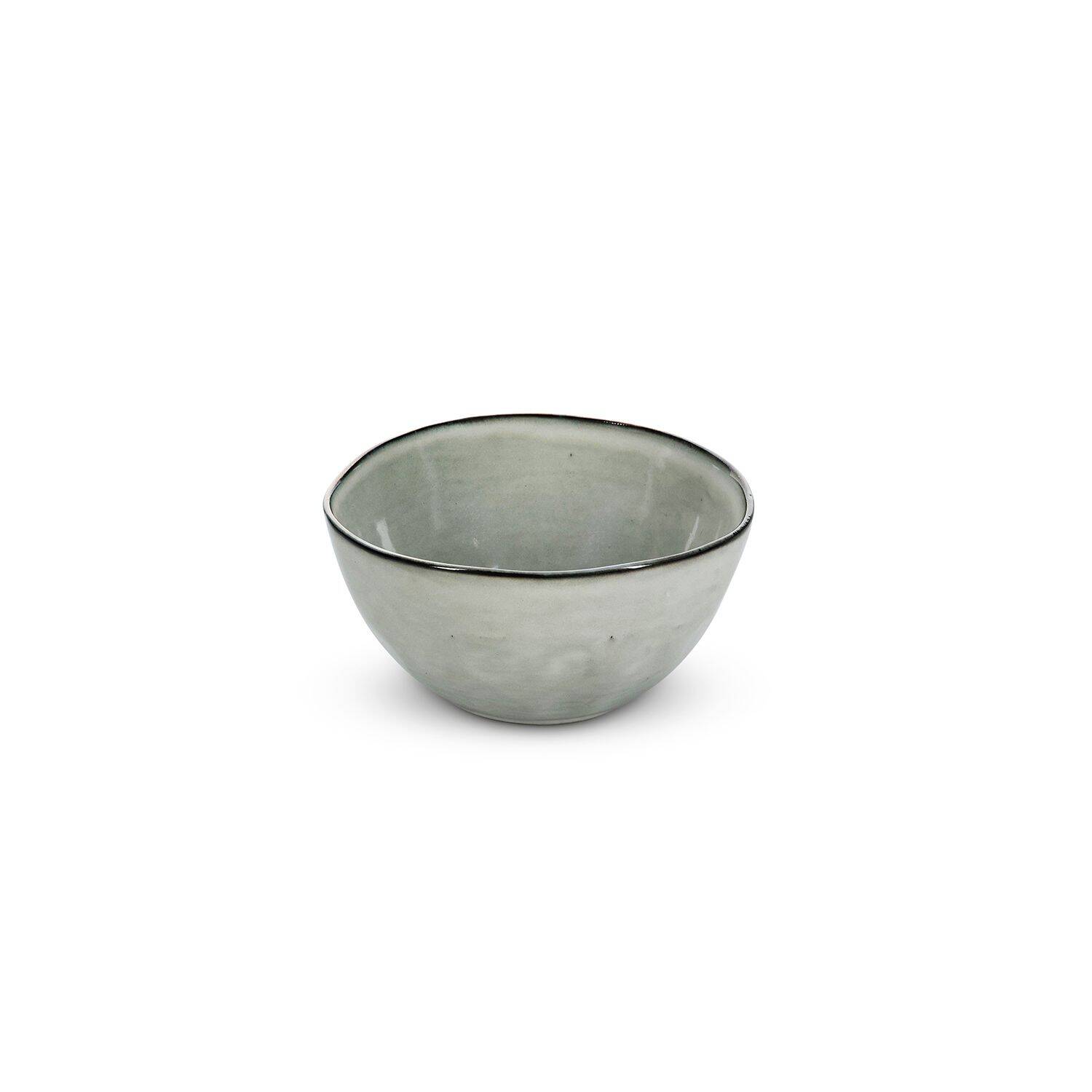 Salt & Pepper - Kom - 18,5xH9cm - groen - Artisan 2 Salt & Pepper - Kom - 18,5xH9cm - groen - Artisan - Set/2