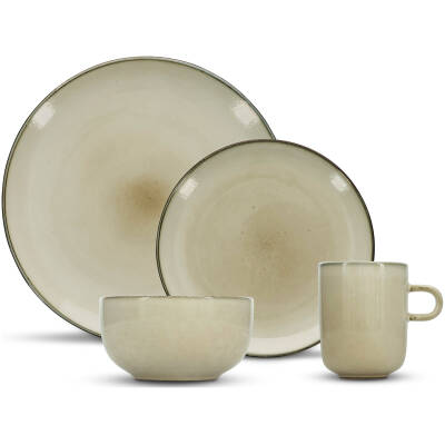 Salt & Pepper - Servies 16-delig - ivoor Meridian
