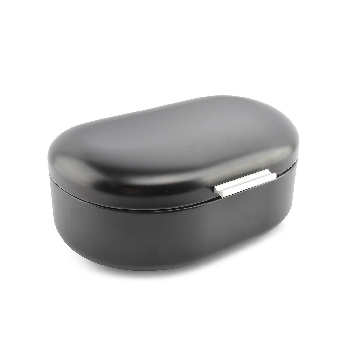 Salt & Pepper - Broodtrommel 40x29xH19,5cm - zwart - Crust 1 Salt & Pepper - Broodtrommel 40x29xH19,5cm - zwart - Crust