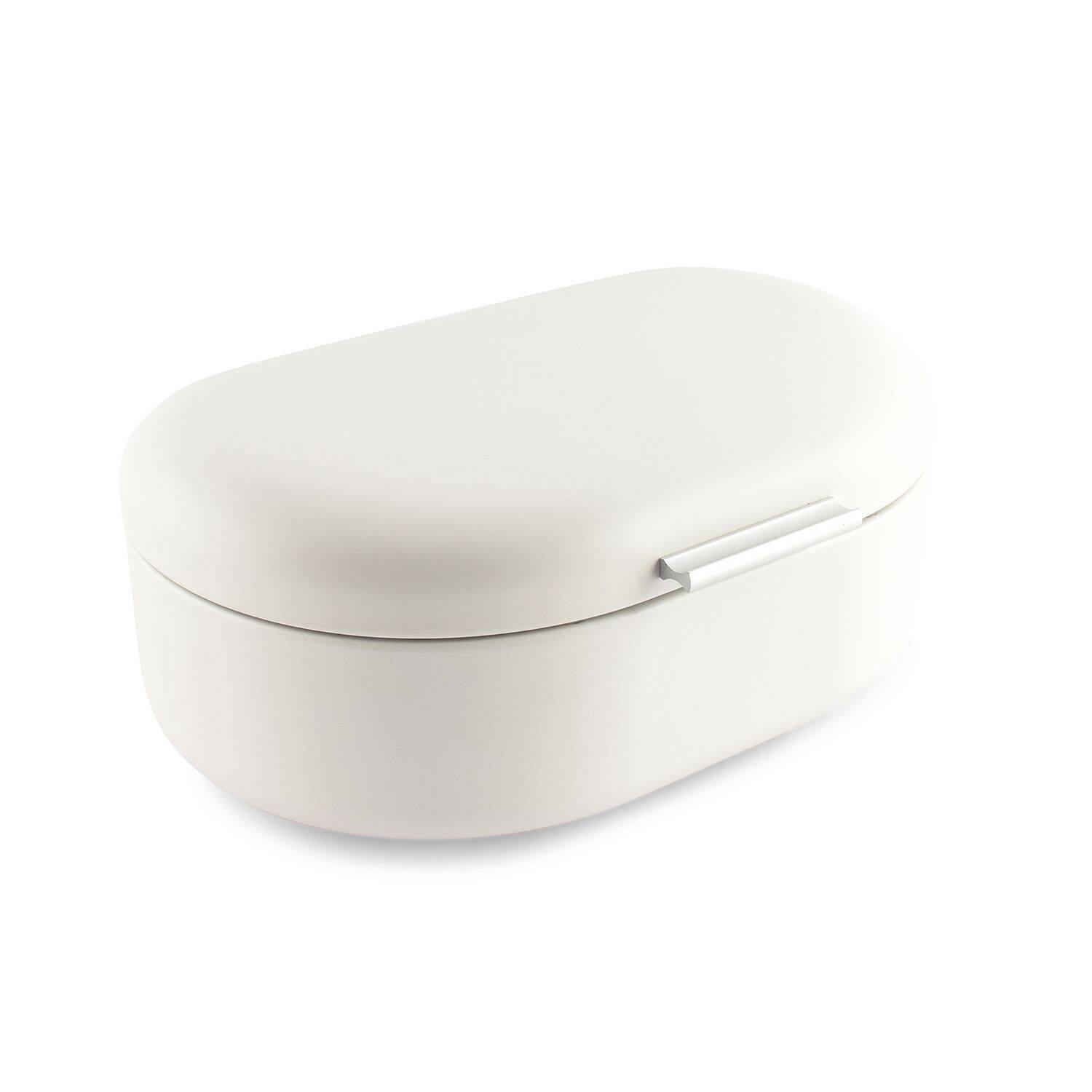 Salt & Pepper - Broodtrommel 40x29xH19,5cm - wit - Crust 1 Salt & Pepper - Broodtrommel 40x29xH19,5cm - wit - Crust