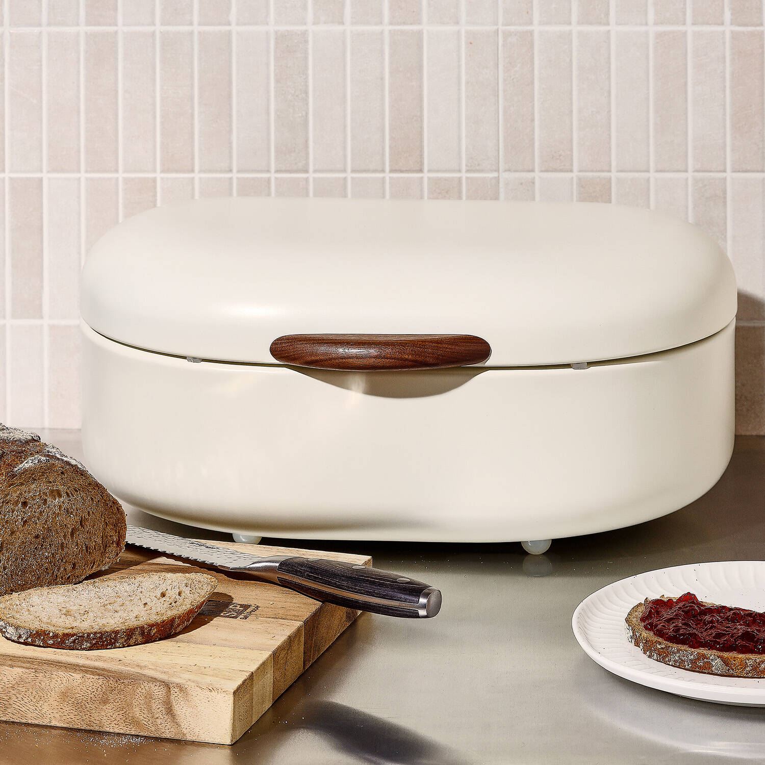 Salt & Pepper - Broodtrommel 40x29xH19,5cm - beige - Crust 4 Salt & Pepper - Broodtrommel 40x29xH19,5cm - beige - Crust