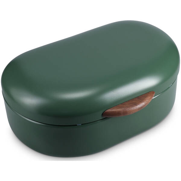 Salt & Pepper - Broodtrommel 40x29xH19,5cm - groen - Crust