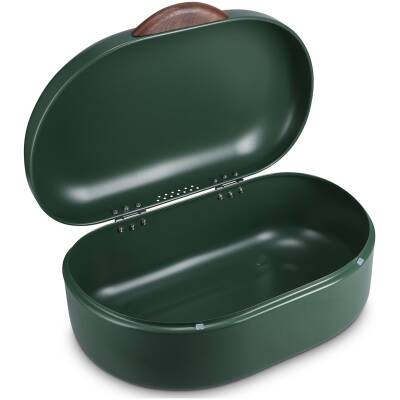 Salt & Pepper - Broodtrommel 40x29xH19,5cm - groen - Crust