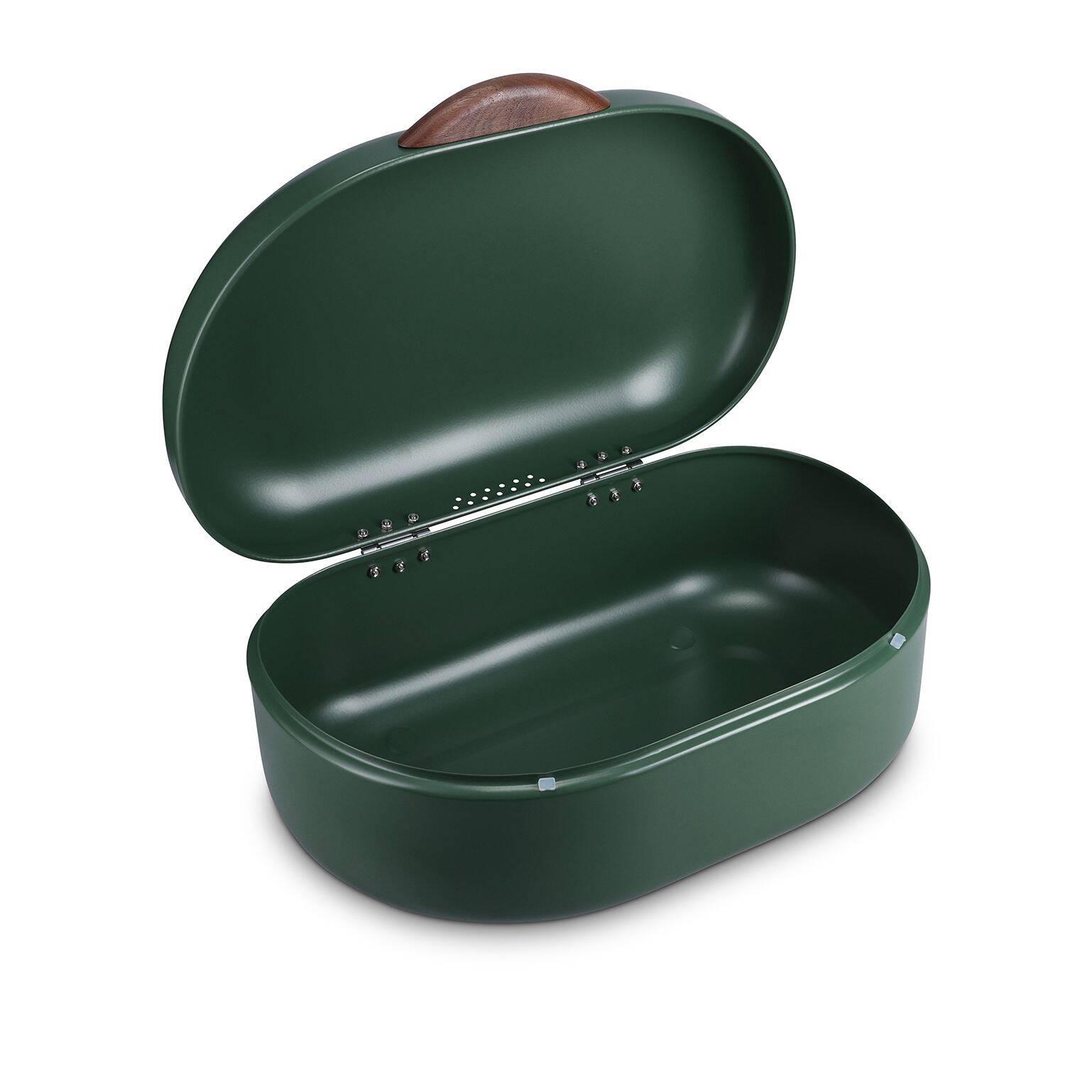 Salt & Pepper - Broodtrommel 40x29xH19,5cm - groen - Crust 2 Salt & Pepper - Broodtrommel 40x29xH19,5cm - groen - Crust