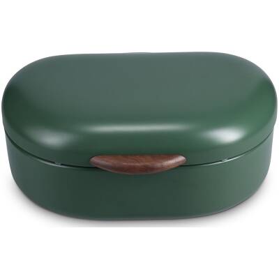 Salt & Pepper - Broodtrommel 40x29xH19,5cm - groen - Crust
