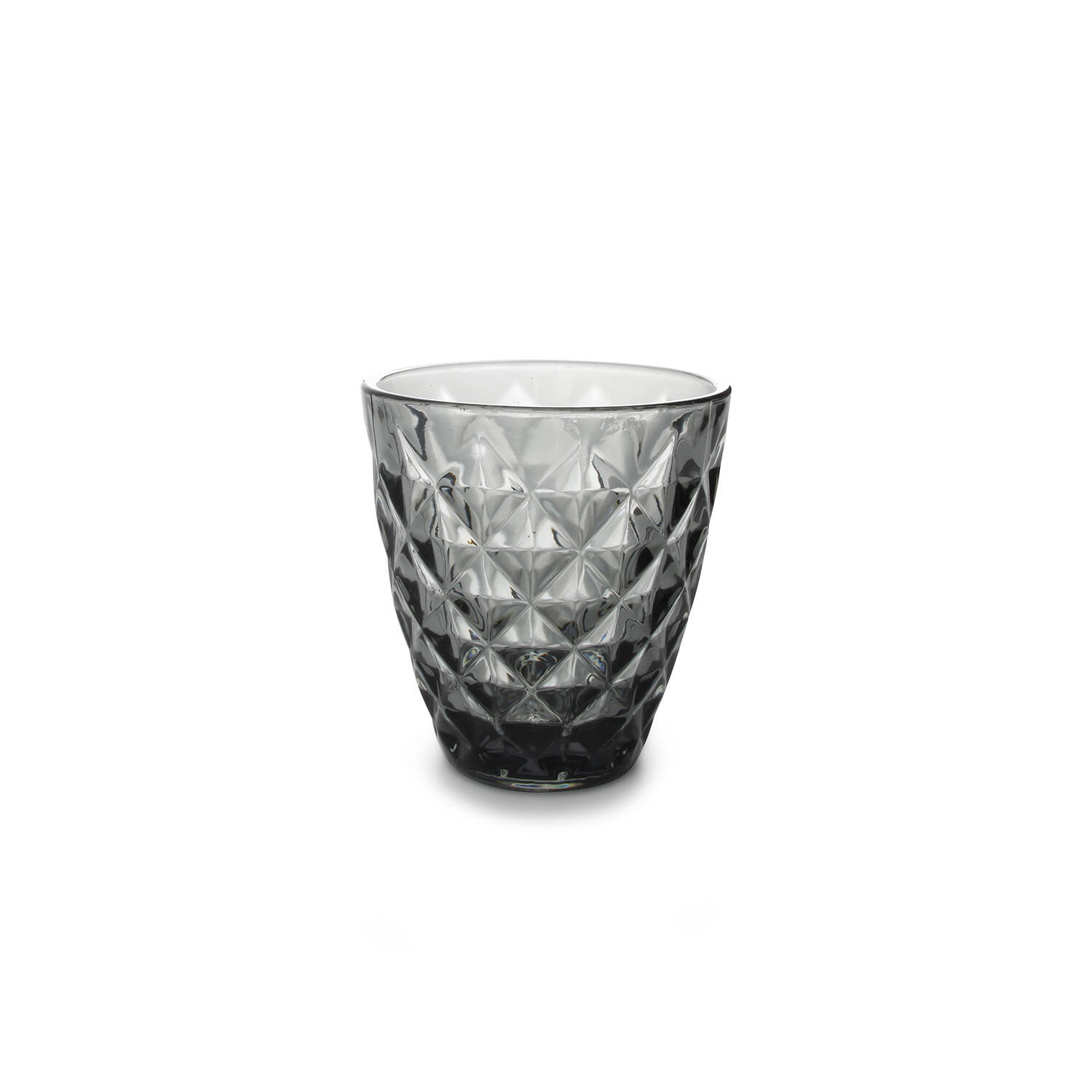 Salt & Pepper Glas 27cl grijs Prisma - set/4 1 Salt & Pepper Glas 27cl grijs Prisma - set/4 | Salt & Pepper