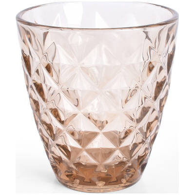 Salt & Pepper Glas 27cl oker Prisma - set/4 | Salt & Pepper
