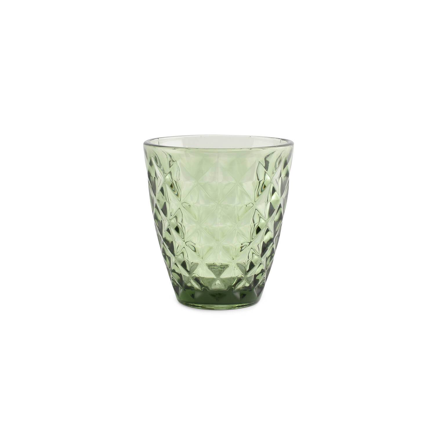 Salt & Pepper Glas 27cl groen Prisma - set/4 1 Salt & Pepper Glas 27cl groen Prisma - set/4 | Salt & Pepper