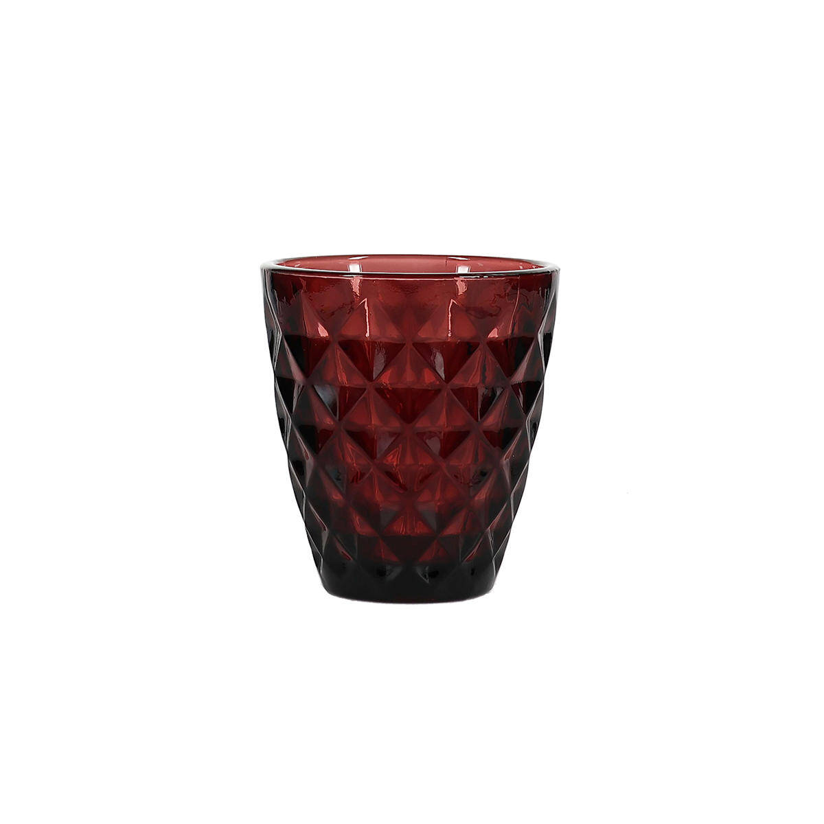 Salt & Pepper Glas 27cl burgundy Prisma - set/4 1 Salt & Pepper Glas 27cl burgundy Prisma - set/4 | Salt & Pepper