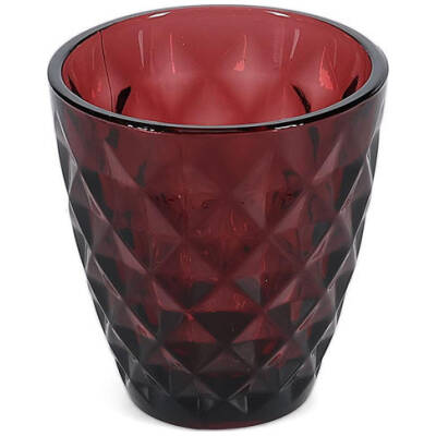 Salt & Pepper Glas 27cl burgundy Prisma - set/4 - detailfoto 1 | Salt & Pepper