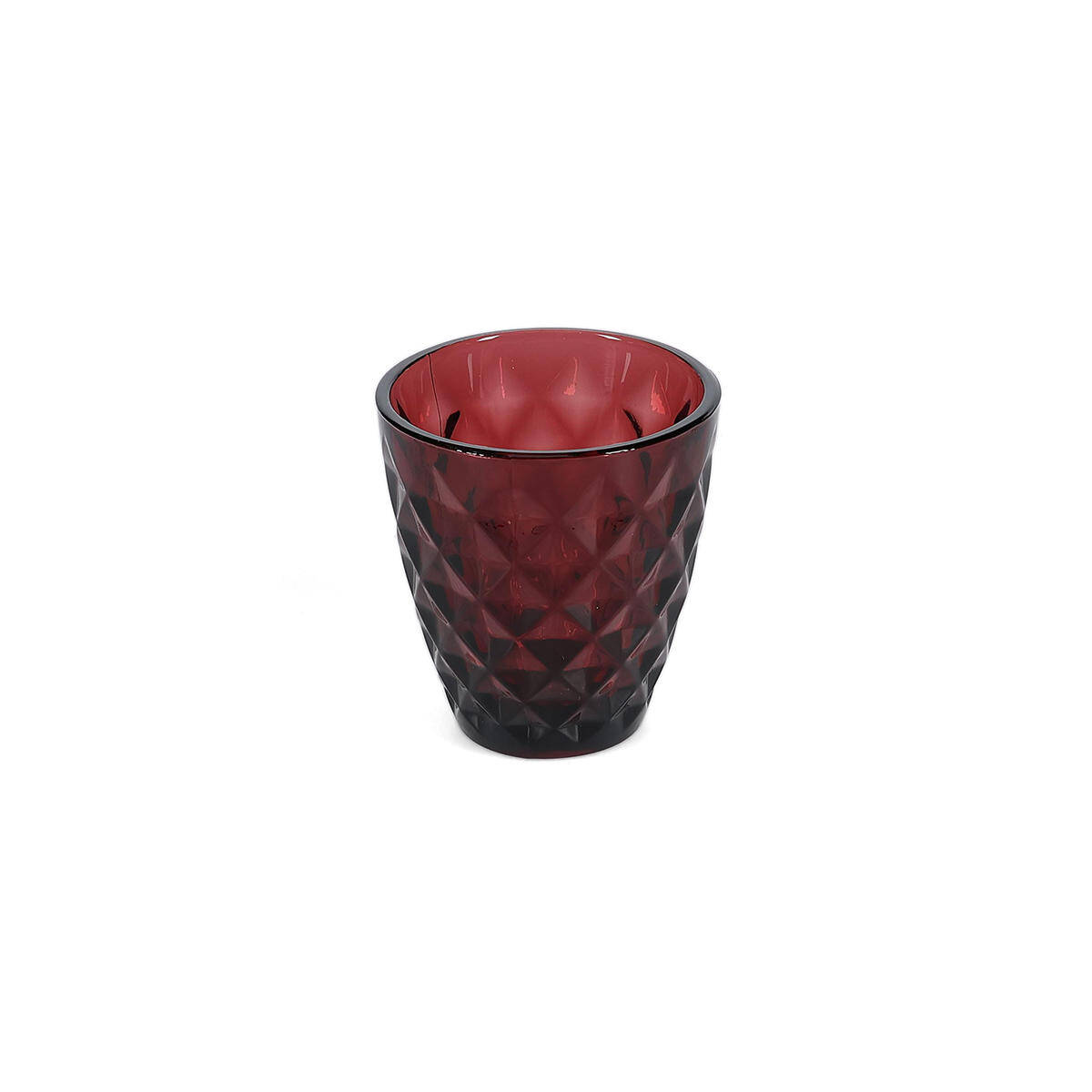Salt & Pepper Glas 27cl burgundy Prisma - set/4 2 Salt & Pepper Glas 27cl burgundy Prisma - set/4 - detailfoto 1 | Salt & Pepper