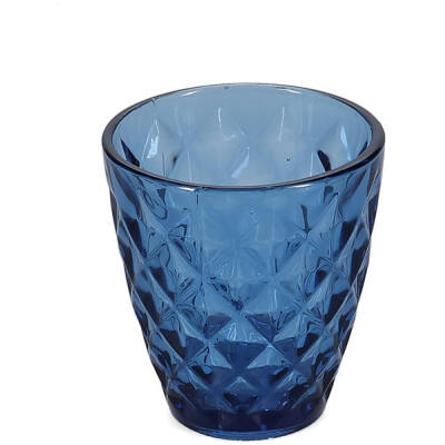 Salt & Pepper Glas 27cl donkerblauw Prisma - set/4 - detailfoto 1 | Salt & Pepper