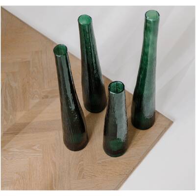 S|P Collection Vaas 9xH50cm donkergroen Twig