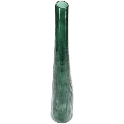 S|P Collection Vaas 9xH55cm donkergroen Twig