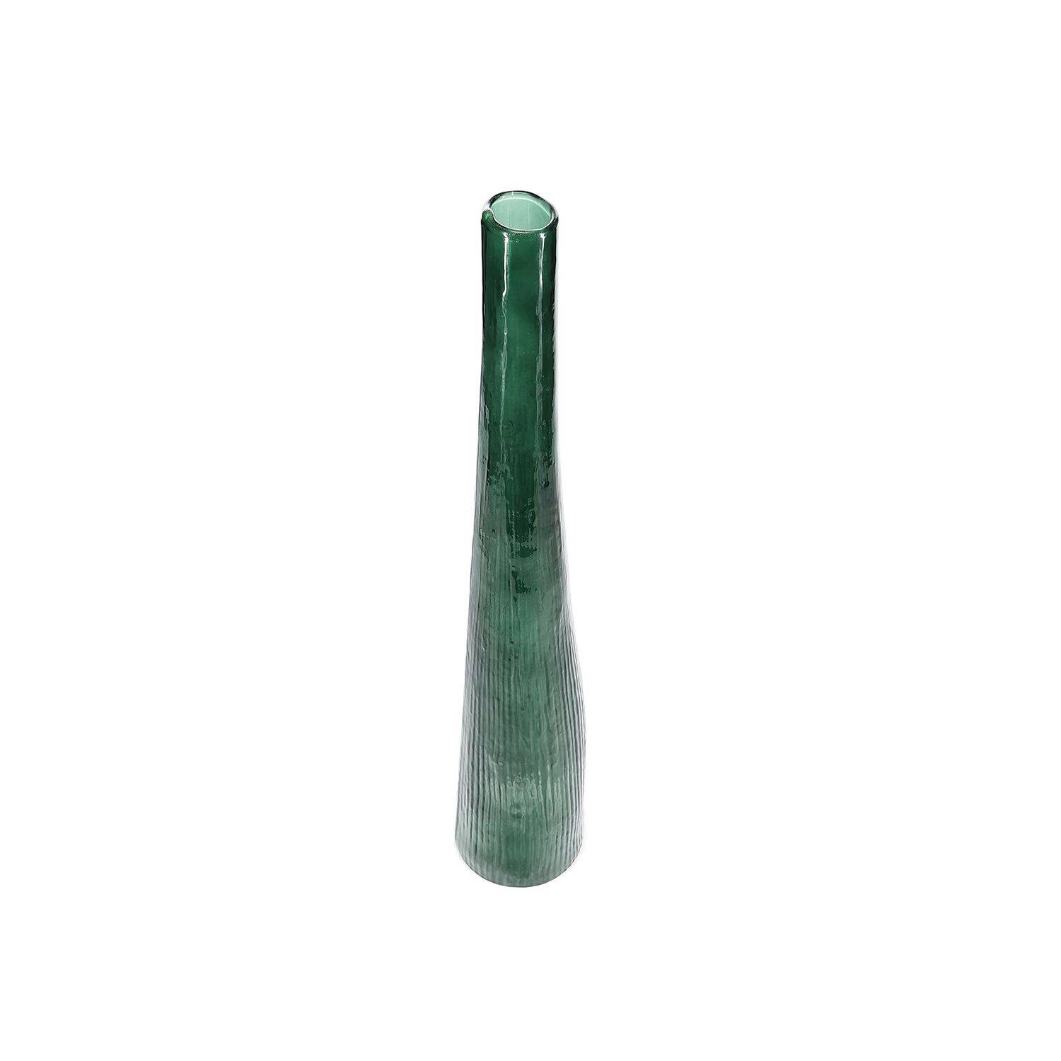 S|P Collection Vaas 9xH55cm donkergroen Twig 2 S|P Collection Vaas 9xH55cm donkergroen Twig