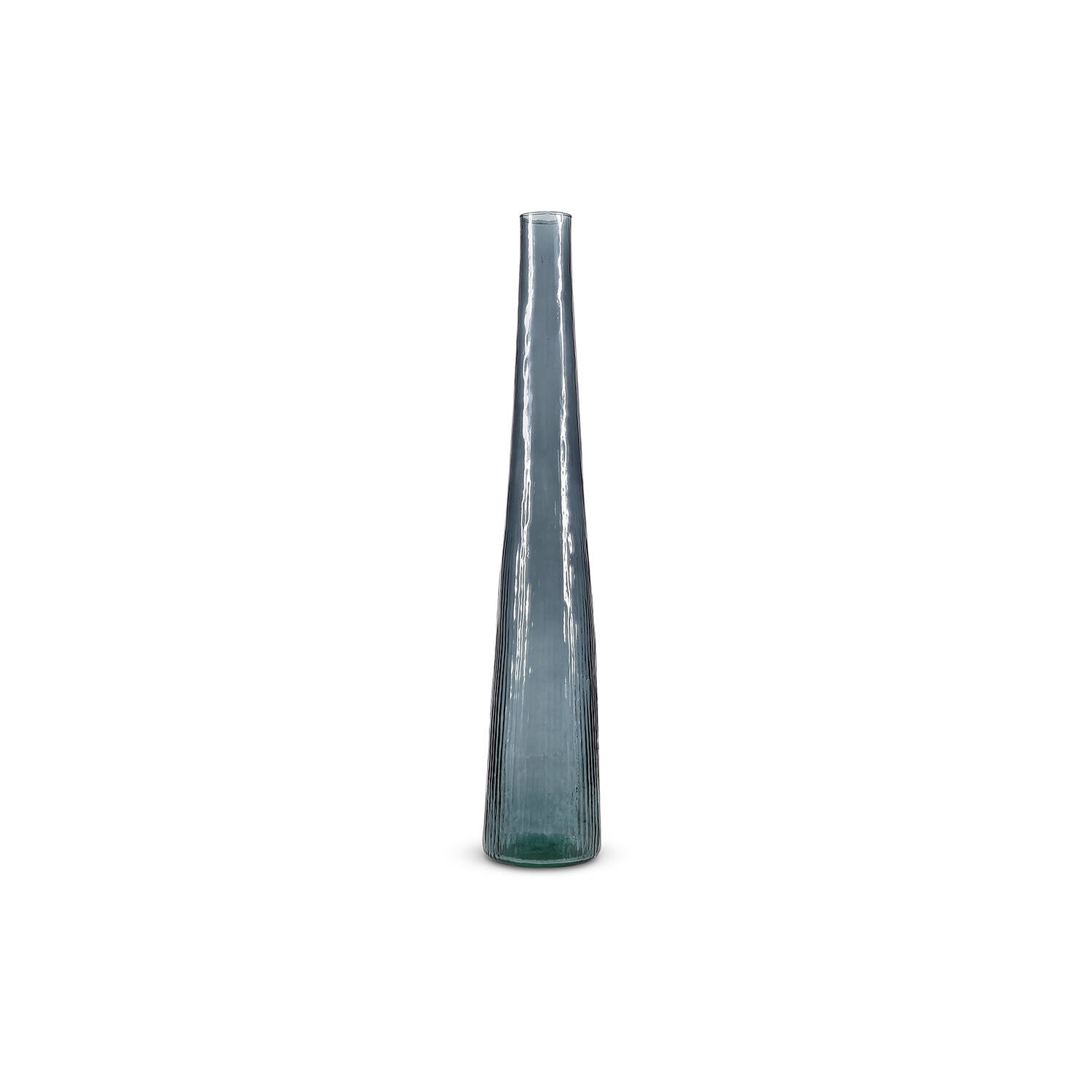 S|P Collection Vaas 9xH50cm blauw Twig 1 S|P Collection Vaas 9xH50cm blauw Twig | S|P Collection