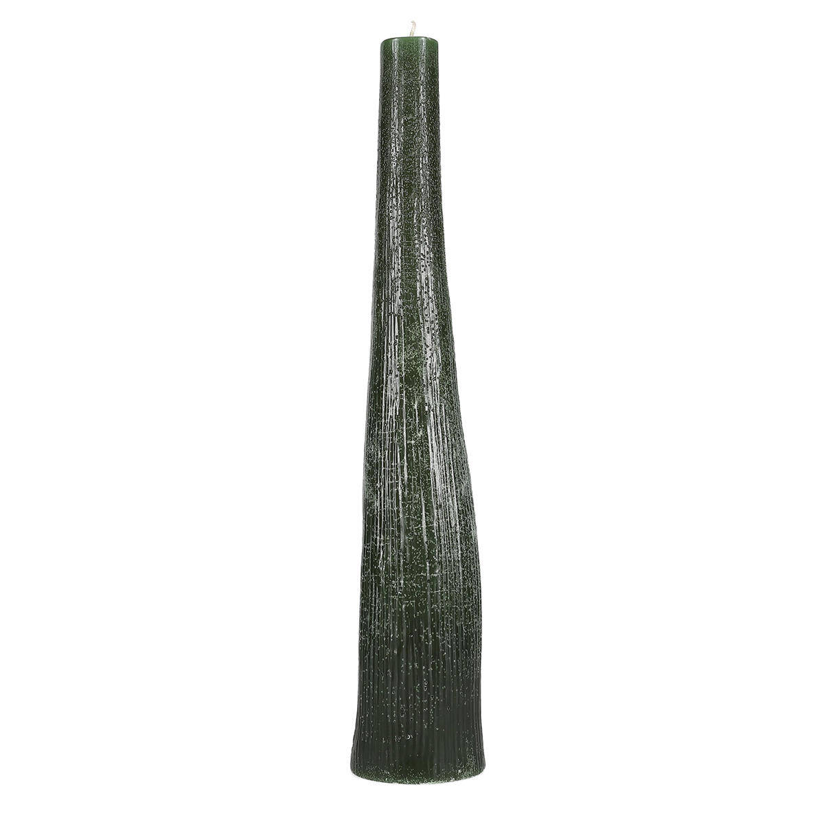 S|P Collection Kaars 9xH49,5cm donkergroen Twig 1 S|P Collection Kaars 9xH49,5cm donkergroen Twig | S|P Collection