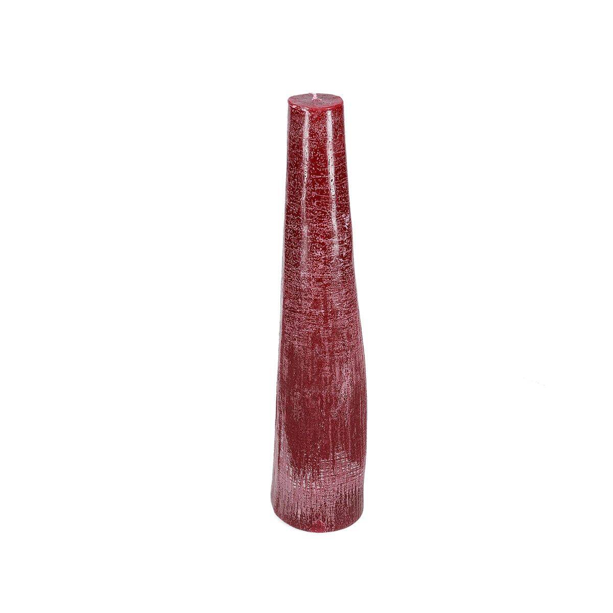 S|P Collection Kaars 9xH40cm bordeaux Twig 2 S|P Collection Kaars 9xH40cm bordeaux Twig