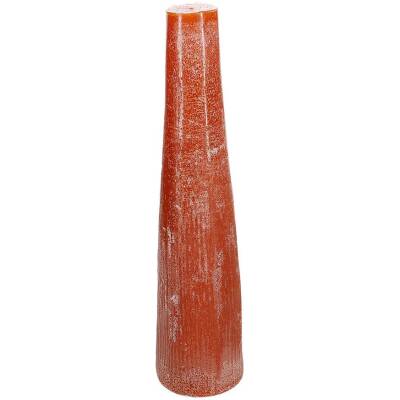 S|P Collection Kaars 9xH40cm oranje Twig