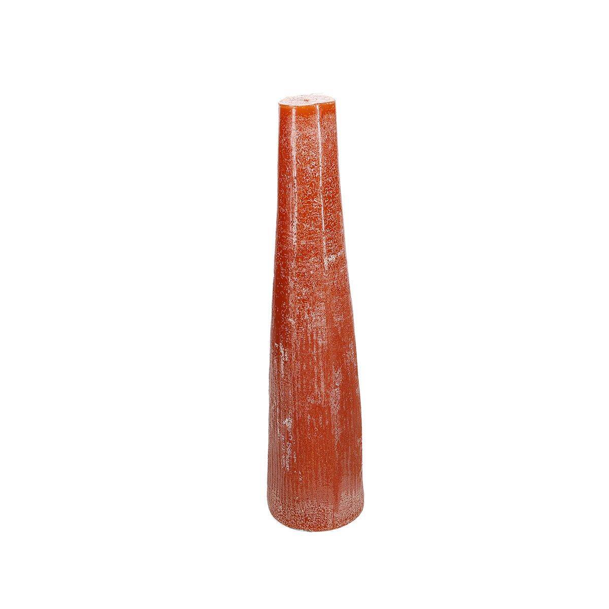 S|P Collection Kaars 9xH40cm oranje Twig 2 S|P Collection Kaars 9xH40cm oranje Twig