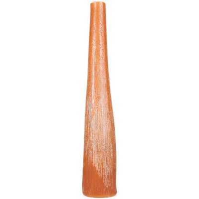 S|P Collection Kaars 9xH49,5cm oranje Twig | S|P Collection