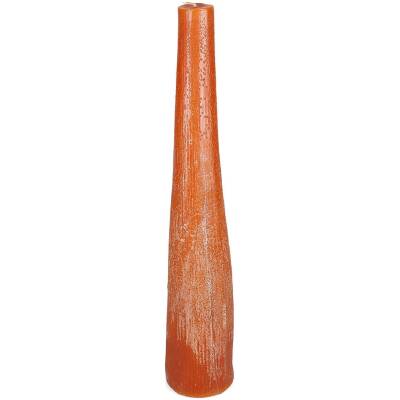 S|P Collection Kaars 9xH49,5cm oranje Twig