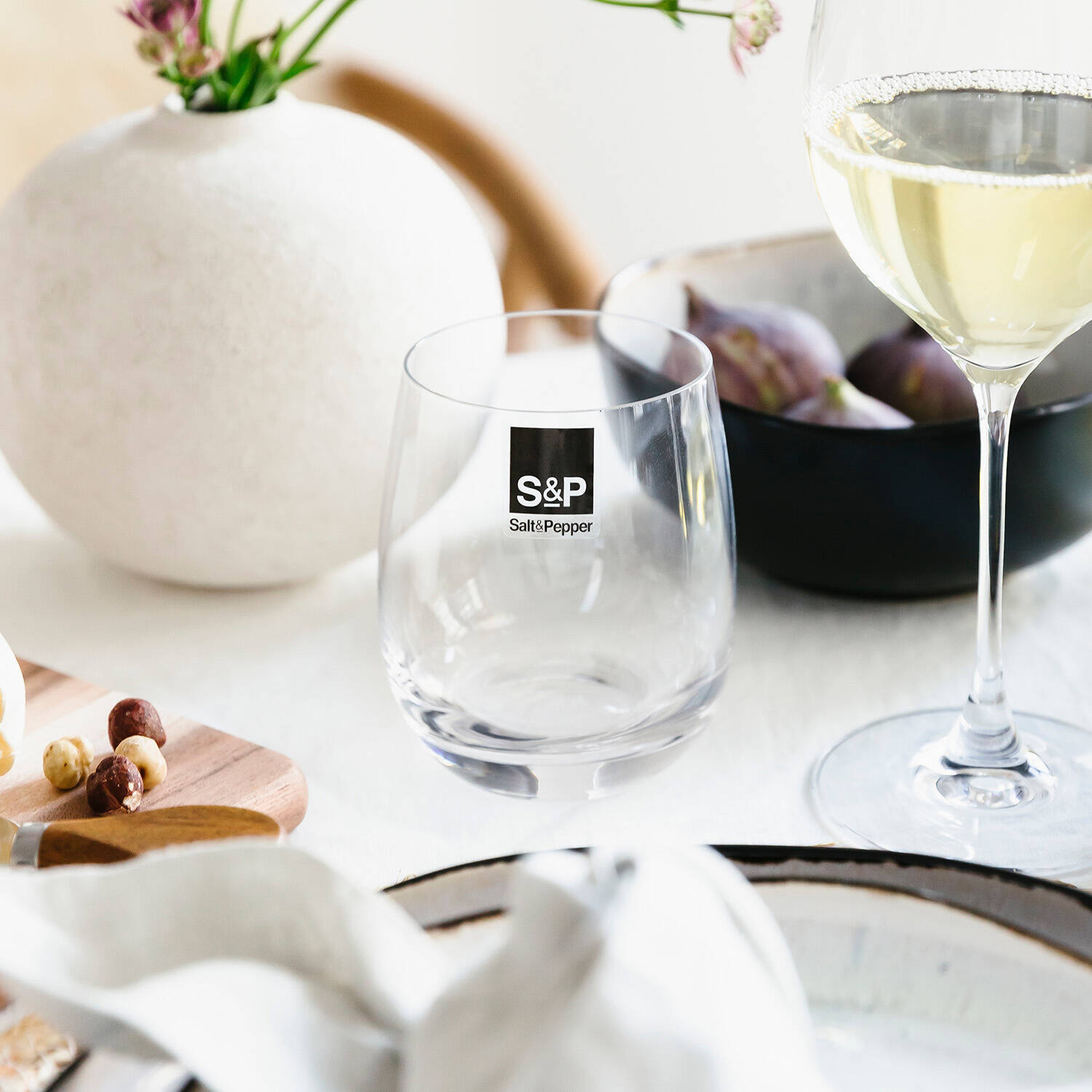 Salt & Pepper - Glas 46cl - set/6 5 Salt & Pepper - Glas 46cl - set/6