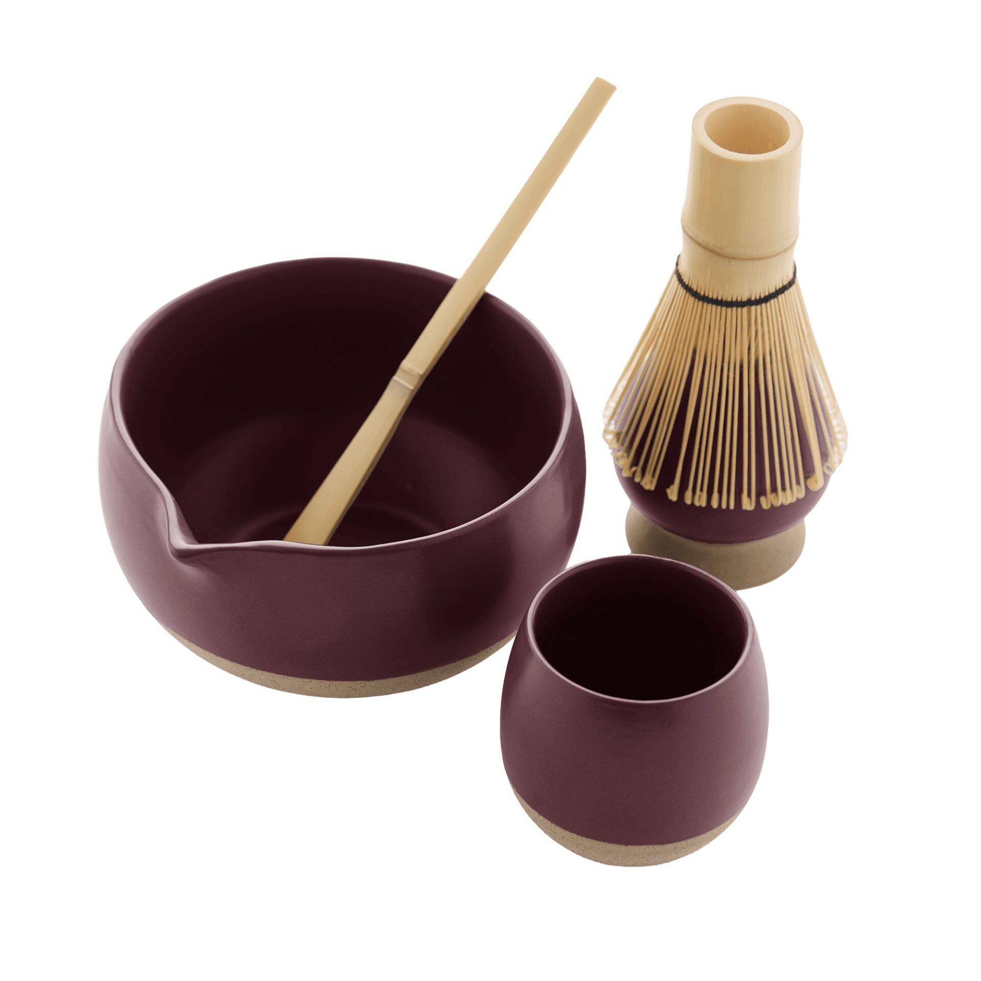 Point-Virgule Matcha Set – 5-delig met Kom, Mok, Bamboe Klopper, Lepel en Houder 1 Point-Virgule Matcha Set – 5-delig met Kom, Mok, Bamboe Klopper, Lepel en Houder